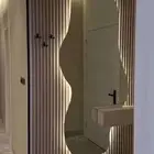 مدخل بديل الخشب معى المرايه معى الراف حسب الطلب