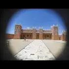 مباني تراث من طين واحجر واسقف خشب الاثل وجريد نخيل وتليوست و