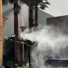 تركيب ضباب ورذاذ لتبريد وتلطيف الجو