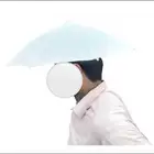 مظلة تثبت على الرأس للحماية من الشمس