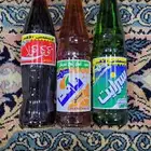 علب زجاجيه مختومه انتاج عام 97
