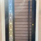أبواب ليزر أبواب المينوم شبابيك حديد شبابيك المينوم درابزين
