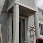 أعمال ديكورات خارجيه ولياسه ملونه خارجيه