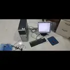 للبيع كمبيوترمكتبي الجهازاخوالجديد وشغال وسريع واغراضه كامله