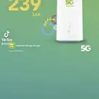 Zain 5g airfiber router free with Sim unlimited net spd 100m