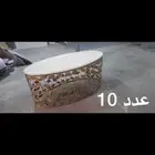 طاولات للبيع جميعها يوجد مع رخام وبدون رخام بيع كامل أو مفرد