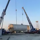 لتأجير الكرينات والرافعات الشوكية