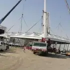 لتأجير الكرينات والرافعات الشوكية