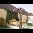 مظلات وبرجولات وسواتر وبنل