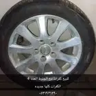 جنوط معا الكفرات مقاس 16 عدد اربعه نظيفه