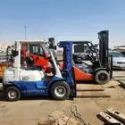 رافعه شوكيه للايجار فوكلفت شوكه للايجار الشهري واليومي