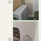 مكيف دولاب مع مسبحين كبير مع كامل اغراضه عماويدو وفلتره.