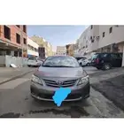 توتا كرولا موديل 2013 مالك اول من الوكاله بطاريه جديده كفرات
