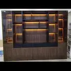 ديكورات داخليه تنسيق مداخل خلفيات شاشه ارضياة باركيه خشب