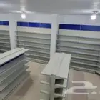 رفوف سوبر رفوف بقالةستندات صيدليات خانات مستودع جديدومستخدم