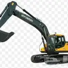 بوكلين كبير وصغير للايجار mini and big Excavator for rental