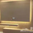 ديكورات بديل شيبورد خلفيات شاشه مرايا رف مكتبه