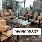 جلسات خارجية جلسات مراكيز احواش استراحات شاليهات كراسي خشبي