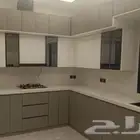 مطبخ تفصيل صاج الماني جديد رفوف اربعه ملي حديثه رخام صناعي و