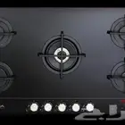 سطح إلبا إليو غاز أسود زجاجي سيراميك 90سم AS ELIO 95 G-MATIK