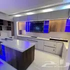 مطابخ جاهز وتفصيل على حسب طلب الزبون صاج الماني ضمان عشر سنو