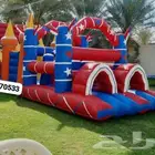 لتاجير زحاليق مائيه ملعب صابوني نطيطات متاهات
