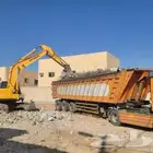 هدم مباني الجبيل الصناعية