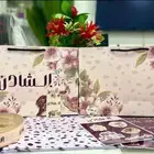طباعة بكج عبايات ملون ( اكياس بوكس كرت ستكر ورق تغليف ليبل)