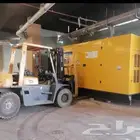 تأجير رافعات شوكيه وكرينات وفوركلفت سكينه