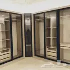 تفصيل وتصميم خزائن ملابس وغرف نوم