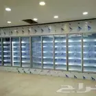ثلاجات مكشوفه وجميع معدات المطاعم والفنادق