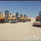 تأجير رافعات شوكية وكرينات المزاحمية