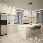 مطابخ خشب ومطابخ صاج والمنيوم ورخام صناعي