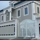 معلم الديكورات الخارجيه لياسه ملونه وكسر رخام وتطعيمات