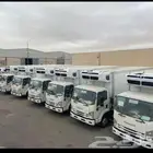 شاحنات للنقل البري مبردة جافة