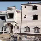 أعمال كسر رخام وا لياسه ملونه على واجهات العماره