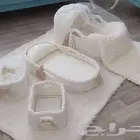 سرير للمواليد شغل يدوي التنفيذ حسب الطلب