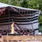 بيت شعر قطبا -شمالي عمود خشب