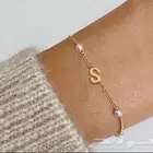 أسواره حرف مطلي ذهب 18