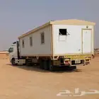 نقل غرف جاهزه ونش دبل دينه دبل تريله نقل بركسات ونش نقل بركس