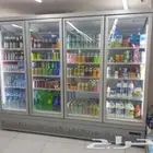 ثلاجة BANCOOL عرض 4 باب زجاج 2.5 متر