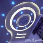 ديكورات جبس بورد ديكورات اسقف فرتسيه مضيئه تركيب الاسمنت بو