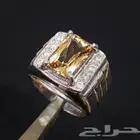 خاتم مورقانيت طبيعي فاخر