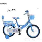 دراجة اطفال وكبار ( يوجد اقساط بسعر الكاش )