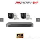 طقم كمرات سلكية (DVR )مع كاميرتين 8 ميقا بكسل ( Analog)
