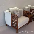 تفصيل كنب مودرن و ارضي وكلاسيكي ومجالس عربية ومغربية وتنجيد