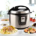 قدر ضغط كهربائي مع شبك مندي بحجم 6لتر من شركة دي ال سي