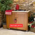 عربة طبخ وقهوة متنقلة جديدة للبيع مع دافور جديد غير مستخدم