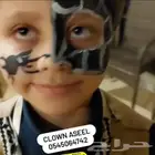 رسم ع الوجه ومهرجه وشخصبات كرتونيه