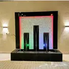 تصميم شلالات ونوافير وغرفة زجاجية